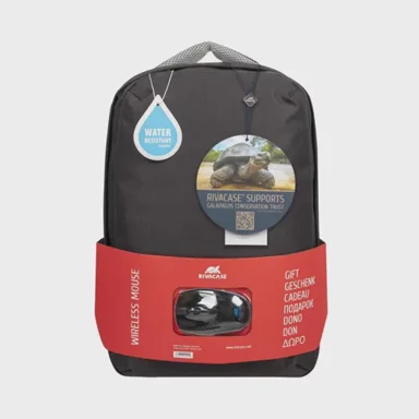 RIVACASE Ruksak Prater 15.6" s mišem